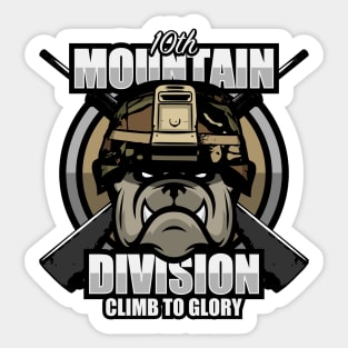 10th Mountain Division Sticker